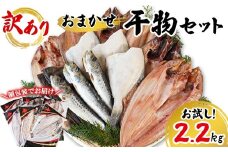 【2025年12月下旬発送】 訳あり 干物 詰め合わせセット 2.2kg 真ホッケ 縞ホッケ サバ イワシ 北海道