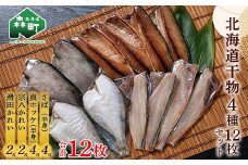 北海道干物4種12枚セット mr1-0171