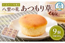 どら王オススメお菓子 八雲の花 あつもり草 9個入 【 和菓子 菓子 おかし 食品      】