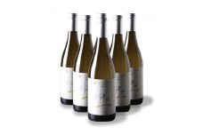 上ノ国ワイナリーの白ワイン「上の白シャルドネ2023」　750ml×6本