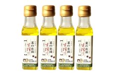 無添加・無調整 生一番搾り菜の花油（100g×4本）　キザキノナタネ　菜種　無農薬　なたね油　手造り　コールドプレス　オレイン酸　調味料