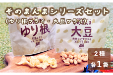 ＜ゆり根フライ・大莢白乙女フライ 2個(各1個)セット＞北海道 北海道産 ゆり根 大莢白乙女 大豆 フライ そのまんま そのまんまシリーズ