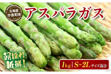 【訳あり】朝採れ新鮮アスパラ 1kg（S～2Lサイズ混合） 野菜 北海道産 バーベキュー BBQ キャンプ 旬野菜 ワケあり わけあり アスパラガス 栄養満点 冷蔵発送 F21W-318