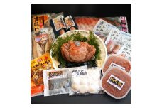 【詰め合わせ】旭丸チョイスうまいものセット 毛ガニ 塩紅 鮭いくら醤油漬 天然ホタテ貝柱 さくらいか じゃがいか いかめし 松前漬 サバ開き ほっけ開き 海鮮 せたな町 ふるさと納税