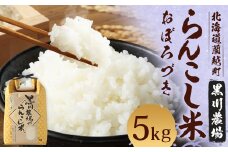 〈令和6年度産〉らんこし米（おぼろづき）5kg（黒川農場）