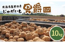甘くてホクホク！太陽の光をたっぷりと浴びた　北海道真狩村産じゃがいも　男爵「まっかりじゃが」10kg【2025年産】【0114601】