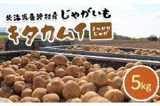 甘くてホクホク！太陽の光をたっぷりと浴びた　北海道真狩村産じゃがいも　キタカムイ「まっかりじゃが」5kg【2025年産】【0116701】
