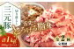 三元豚 切り落とし 計1kg（500g×2パック) 肉 豚肉  冷凍配送 定期便
