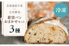 【冷凍】  薪窯パン おまかせ 3点 セット　《喜茂別町》　【ソーケシュ製パン×トモエコーヒー】 パン パンセット ベーカリー ハード系 朝食 おまかせ 小麦 [AJAB009] 9000 9000円 9千円
