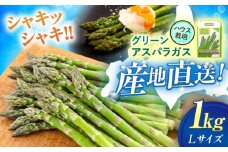 【2026年4月上旬以降順次発送】 グリーンアスパラガス 1kg（L/ハウス栽培）《喜茂別町》【久保田農園】アスパラ アスパラガス グリーンアスパラ 冷蔵 冷蔵配送 野菜 春野菜 [AJAM011] 15000 15000円
