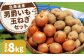 じゃがいも 男爵 Lサイズ 約5kg×1箱・玉ねぎ Lサイズ 約3kg×1箱 （JA） 計約8kg