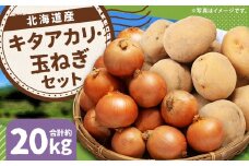 じゃがいも キタアカリ Lサイズ 約10kg×1箱・玉ねぎ L大サイズ 約10kg×1箱 計約20kg （JA） ジャガイモ 芋 いも イモ 玉葱 タマネギ たまねぎ 詰合せ 詰め合わせ セット 国産 【2025年11月上旬-12月下旬迄発送予定】