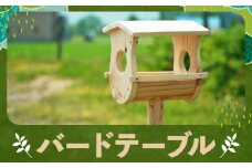 バードテーブル カラマツ材 木製 テーブル