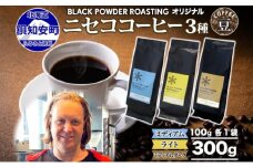ニセココーヒー 飲み比べ コーヒー 豆 3種 計300g ミディアム ライト ダークロースト 豆 珈琲 専門店 ドリップコーヒー 豆 小分け 自家焙煎 グアテマラ豆 グリーンファームカフェ