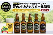 【5組限定】あなただけの1杯をつくります！夢のオリジナルビール醸造 北海道岩内町 F21H-567