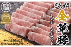 【31100C】日本の米育ち平田牧場純粋金華豚しゃぶしゃぶ
