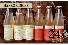 仁木産アップルとグレープを使ったジンジャービア HAKKO GINGER 200ml×24本セット 炭酸飲料 飲料類 果汁飲料 りんご ジュース 野菜飲料 ぶどうジュース ブドウ [株式会社デリシャスフロム北海道]