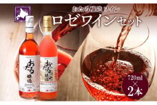 北海道産 おたるロゼワイン キャンベルアーリ 2本 飲み比べ ワイン ロゼワイン お酒 甘口  フルーティー 果実酒 フルーツ お取り寄せ 家飲み おたる醸造 送料無料 北海道 仁木町