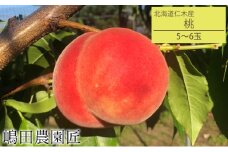 [先行受付] 北海道 仁木町産 「匠」の桃 5～6玉セット 桃 果物 もも モモ フルーツ 白桃 [株式会社 嶋田茂農園匠]