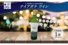 ナイアガラ ブドウ ワイン 720ml 1本 葡萄 ぶどう 果実 果実酒 お酒 アルコール 白ワイン 辛口 お取り寄せ ギフト gift ボトル 紙箱 御中元 お中元 自然農園 北海道 仁木町