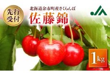 【2025年7月上旬発送分先行予約】さくらんぼ（佐藤錦） 1kg