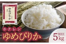 （無洗米5kg）ホクレンゆめぴりか