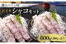 【獲れたての味！】ボイルシャコ３００ｇ×２パック