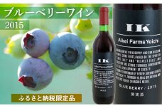 ブルーベリーワイン 2015＜アイケイファーム余市＞