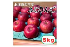 【北海道余市町産】りんご（ふじ）5kg