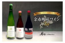 Yoichi LOOP ソムリエセレクト 余市町産ワイン（3種）6本セット