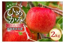 【先行予約：2025年10月中旬より発送】りんご（ひめかみ）2kg【北海道余市町産】