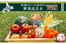 【１０月発送】道の駅あかいがわ直売所野菜詰合せ
