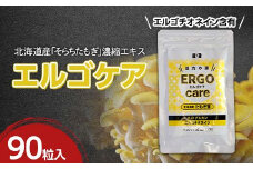 エルゴケア 90粒入 エルゴチオネイン βグルカン含有 タモギダケ タモギ茸 たもぎ茸 NP1-470