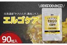 エルゴケア 90粒入 エルゴチオネイン βグルカン含有 タモギダケ タモギ茸 たもぎ茸 NP1-470