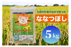 北海道奈井江町　ななつぼし　5kg