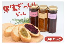 江口農園　果実ぎっしりジャム　3本セットC
