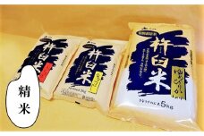 特別栽培「きなうす米」セット（精米）3品種9kg　E012