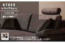 ソファー用ヘッドレスト【張地100種類以上から選択可】※ソファー本体は別申込（トライアルDX）　H029