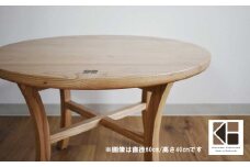カフェテーブル【塗装色選択可】直径45cm 高さ55cm　AA16