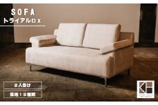 ソファー 2人掛け【張地13種類から選択可】（トライアルDX）　AA72