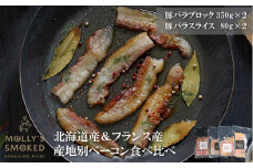 モリーズ 無添加北海道ベーコン＆フランス ブルターニュセット　G020