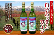 臼子ねぇさんワイン 2本セット 《白2本》 | ワイン 白ワイン 2本 飲料 アルコール お酒 酒 北海道 浦臼町