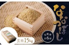 先行受付 令和7年 ななつぼし 玄米 定期便 6回 15kg ｜ オンライン 申請 ふるさと納税 北海道 新十津川 北海道産 米 ブランド ブランド米 お米 北海道米 道産米 道産 ご飯 ごはん 美味しい 大容量 ギフト  贈り物 お取り寄せ 新十津川町 日本穀物検定協会 食味ランキング 特Ａ【1101103】