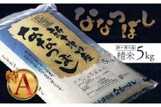 《先行受付》 【令和7年度産】ななつぼし 精米 5kg ｜ オンライン 申請 ふるさと納税 北海道 新十津川 北海道産 米 ブランド ブランド米 お米 北海道米 道産米 道産 ご飯 美味しい ギフト  贈り物 プレゼント お取り寄せ 新十津川町 日本穀物検定協会 食味ランキング 特Ａ【1100305】