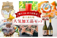 【定期便：全６回】加工品の定期便１【1202801】