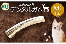 【数量限定】エゾシカの角デンタルガムMサイズ（中型犬向け）