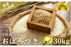 玄米 おぼろづき 新米 / 白米 玄米 ごはん こめ 北海道米 ※10月～順次発送 【kja400-obo-g30-R7】