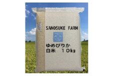 A211 　【 令和6年産 】 ゆめぴりか （ 白米 ） 特Aランク 真空パック  10㎏ 北海道 鷹栖町 SANOSUKE FARM＠たかす 特別栽培 米 コメ こめ ご飯 白米 お米 ゆめぴりか コメ 白米