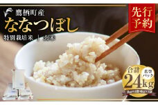 【令和7年産】 ななつぼし （玄米） 真空パック 24kg 米 お米 玄米 北海道 玄米ご飯 鷹栖町 【2025年9月下旬より発送開始】