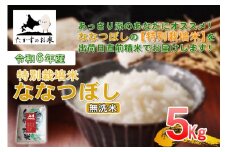 【 令和7年産 】 ななつぼし （ 無洗米 ） 北海道 米 定番の品種 5kg 北海道 鷹栖町 たかすのお米 コメ こめ ご飯